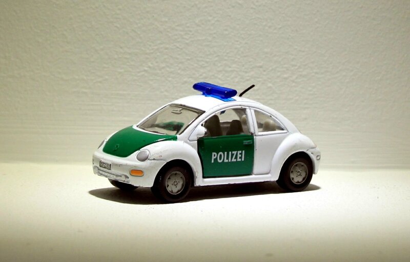 Vw beetle polizei (ref 1096-1097) Siku