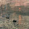 Monet, impression soleil levant
