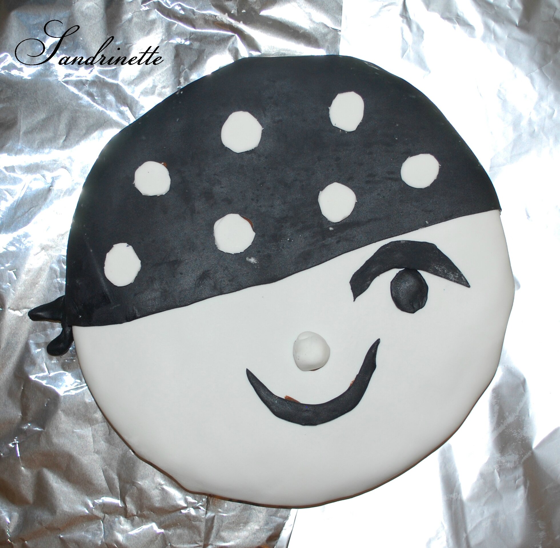 Gateau Tete De Pirate Sandrine Dans Tous Ses Etats