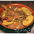 Tajine de canard aux olives et au citron confit