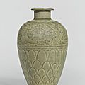 A 'Longquan' celadon meiping, Northern Song dynasty