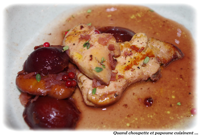 foie gras poêlé, jus de banyuls et quetsches-9041