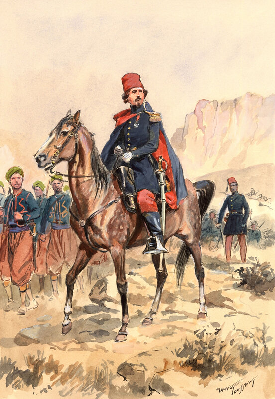 colonel Lamoricière, 1843