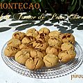 Montecaos ou mantecados à la farine de pois chiche