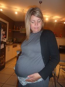 8 9 mois grossesse + naissance Sacha 071
