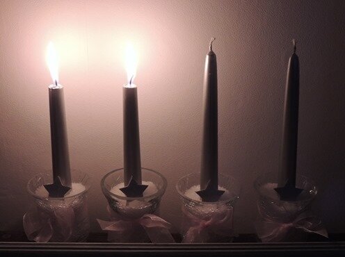 bougies de l'Avent