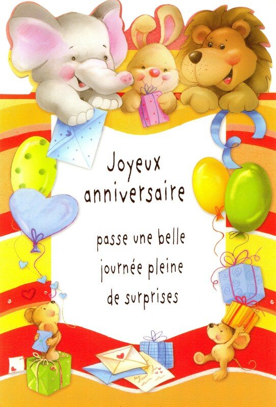 Carte Special Anniversaire Pour Toi Bernard Cartes Contest