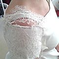 Retouches robe de mariée catherine