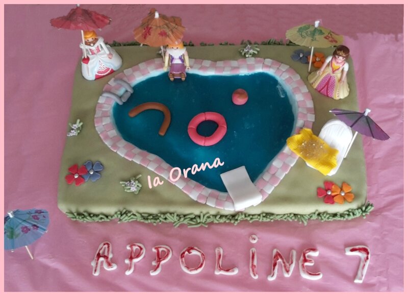 Gateau Piscine Swimming Pool Cake Mes Petits Gateaux Rigolos