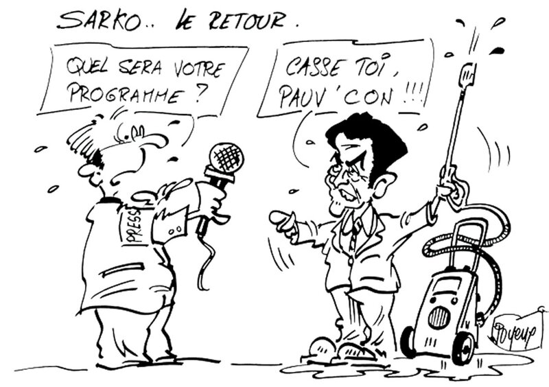 dessin sarko