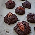 Cookies chocolat noix de pécan