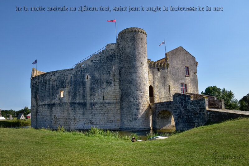 de la motte castrale au château fort, saint jean d angle la forteresse de la mer (3)