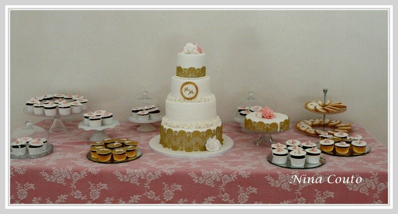 Wedding cake chateau des barrenques 1