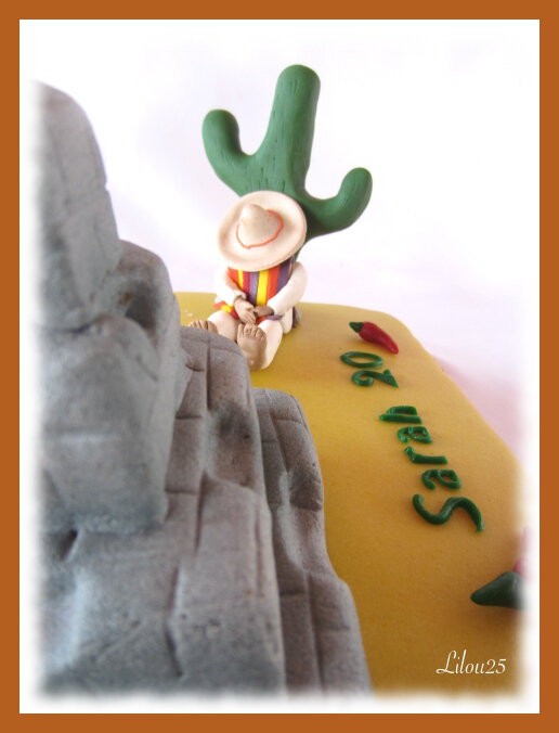 Gateau Theme Mexique Et Macarons Mexicains Gateaux En Fete De Lilou 25
