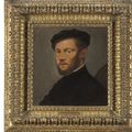 Jacopo robusti, il tintoretto venice 1519-1594, portrait of a bearded man, bust-length 