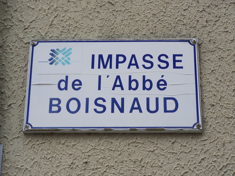 Cholet, impasse de l'Abbé Boisnaud (curé de Saint-Pierre)