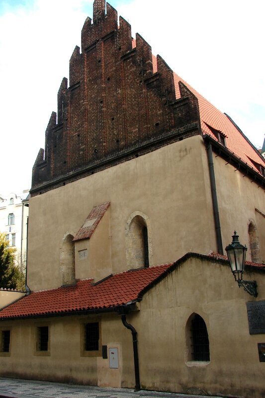 Prague synagogue Vieille-Nouvelle 1