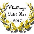 Recap challenge petit bac 2017