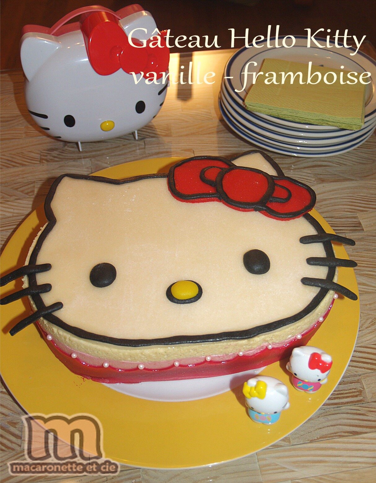 Gâteau d'anniversaire fillette 4ans*Hello Kitty* - Simplement Cuisine