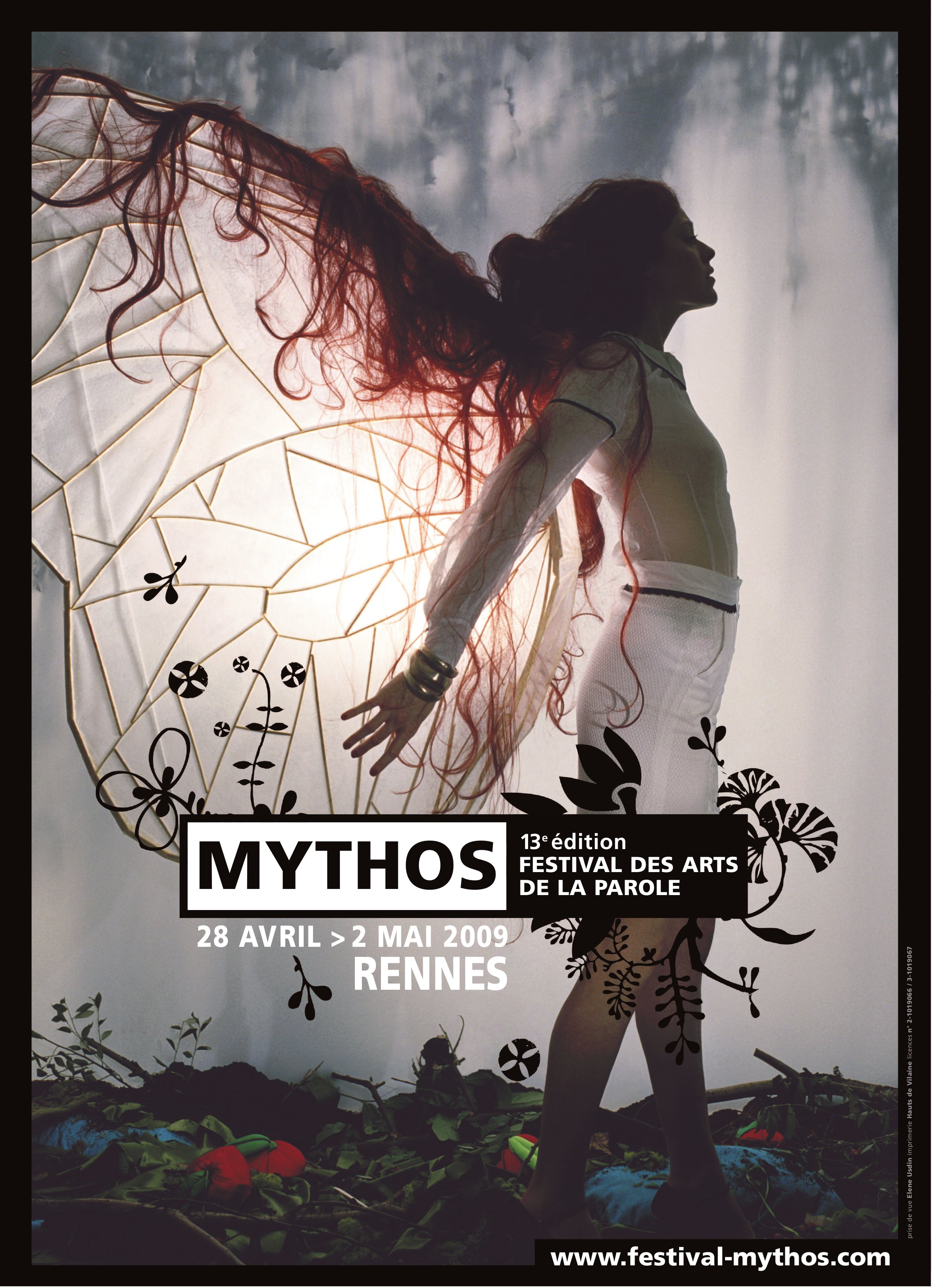 Festival Mythos 2009 - le festival des arts de la parole de Rennes - Un  festival d'affiche