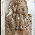 Verdelot, statue de ND de Pitié