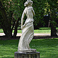 Les statues du petit jard à châlons-en-champagne (marne) le 21 avril 2023 (2)