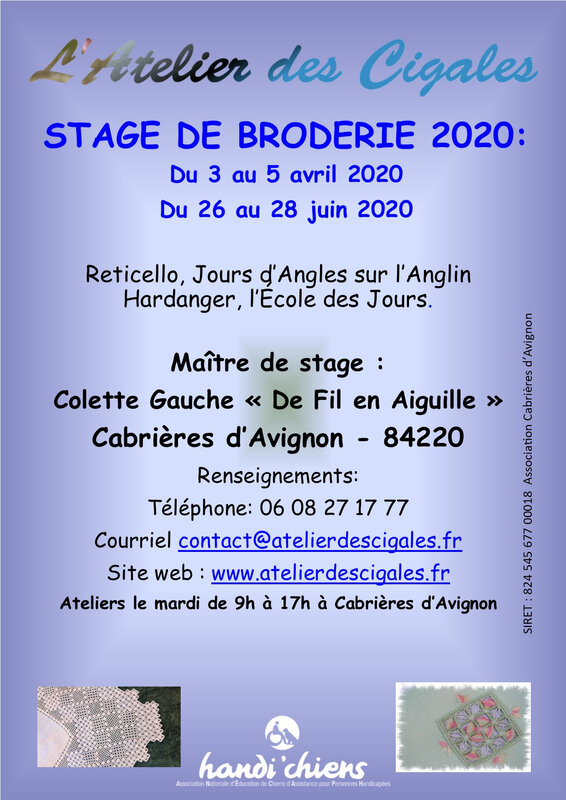 Cigales_afficheStage_2020