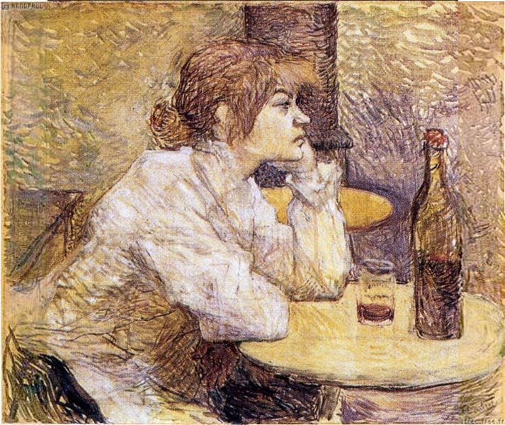 Toulouse Lautrec et l'alcool... Le journal de Magel