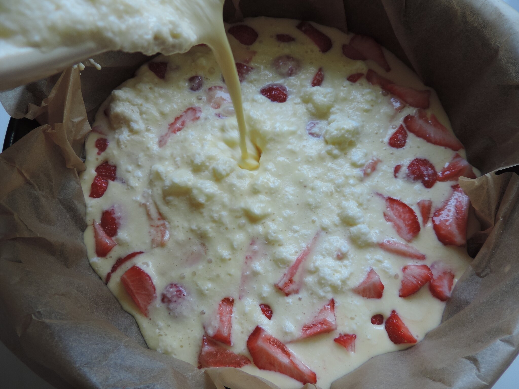 Gateau Magique Aux Fraises La Cuisine De Ponpon Rapide Et Facile