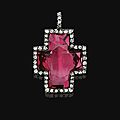 Spinel and diamond pendant, end of 18th century
