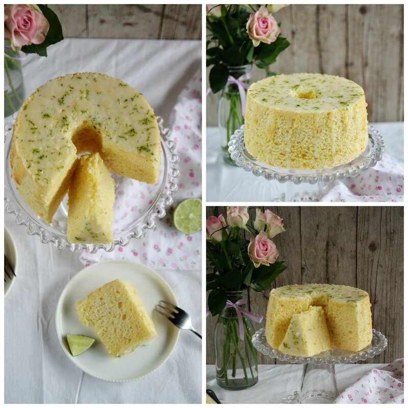 Chiffon cake au citron vert That's Amore!