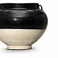 A black-glazed jar, Northern Song-Jin dynasty (960-1234)