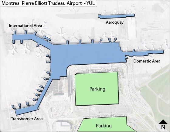 Yul Airport Terminal Map