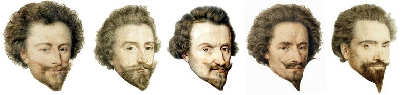 années 1610 : la petite barbe pointue 