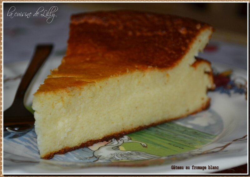 Gâteau Au Fromage Blanc Sans Pâte La Cuisine De Lilly