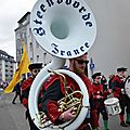 La société philharmonique de steenvoorde (nord) au carnaval de granville (manche) le 26 février 2017 (3)