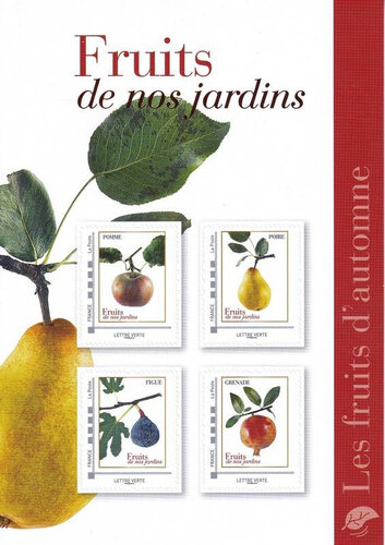 La Poste émet huit timbres pour célébrer l'automne - Le JardinOscope, toute  la flore et la faune de nos parcs et jardins