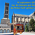 Septembre 1370, sac de limoges par les soldats du prince noir (prince de galles)