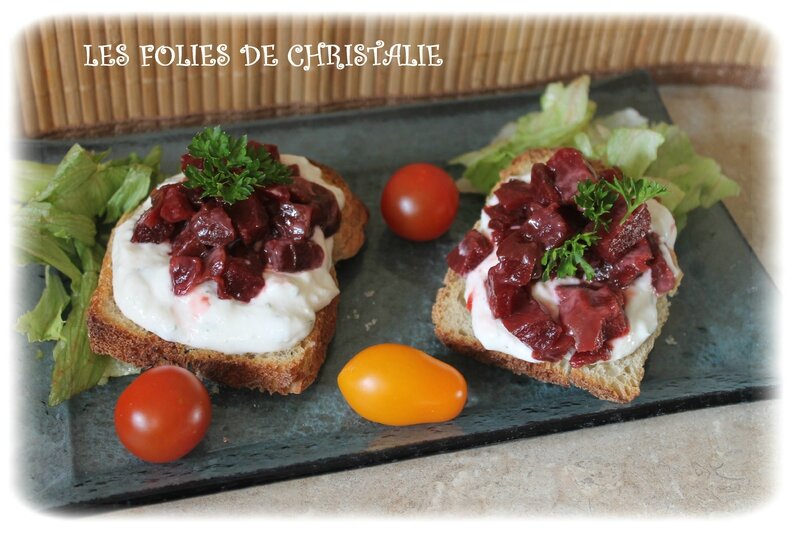 Tartines betteraves 2
