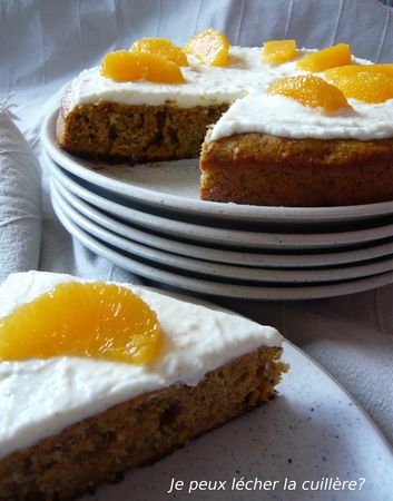 Le Gateau De Carottes Je Peux Lecher La Cuillere