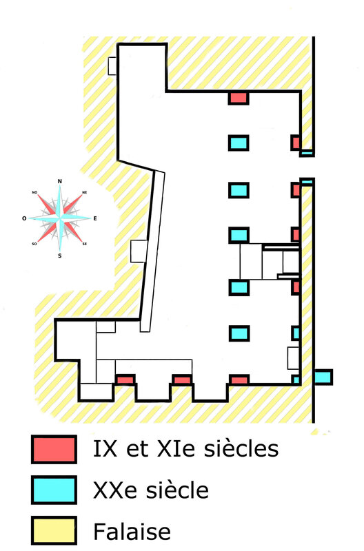 Grottes de Jonas plan 1a
