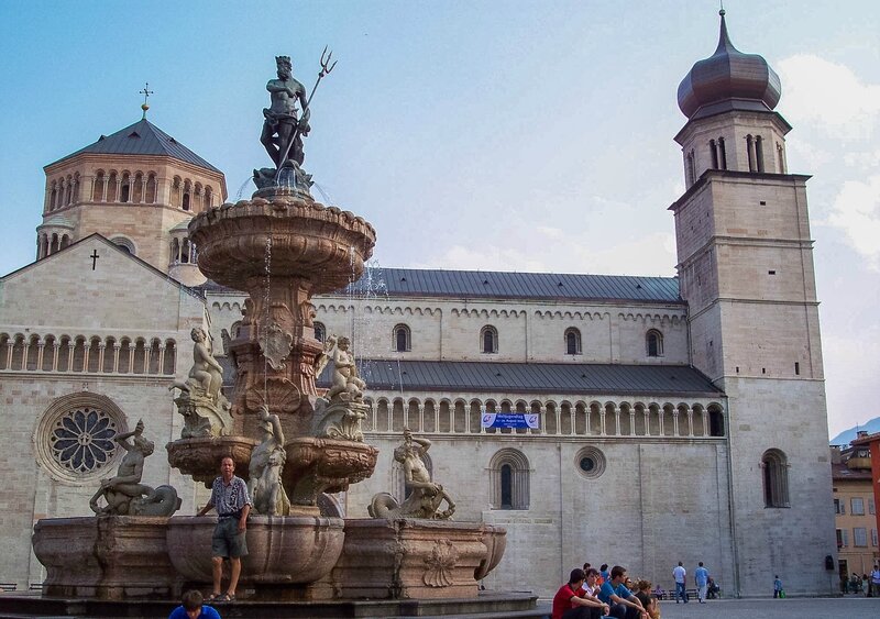 fontaine de neptune et duomo