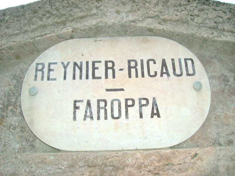 Famille REYNIER-RICAUD-FAROPPA 2