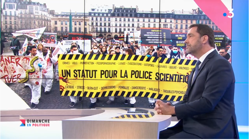 POLICE SCIENTIFIQUE 1 CASTANER DIMPOL MEDIA DIXIT WORLD