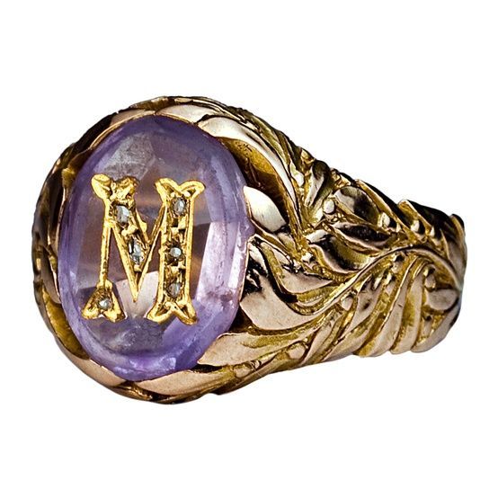 Russian hot sale amethyst ring