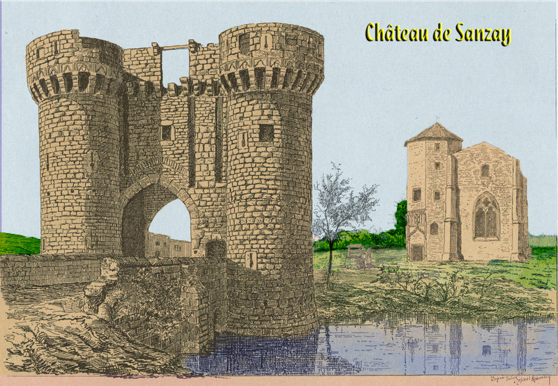Château de Sanzay 2