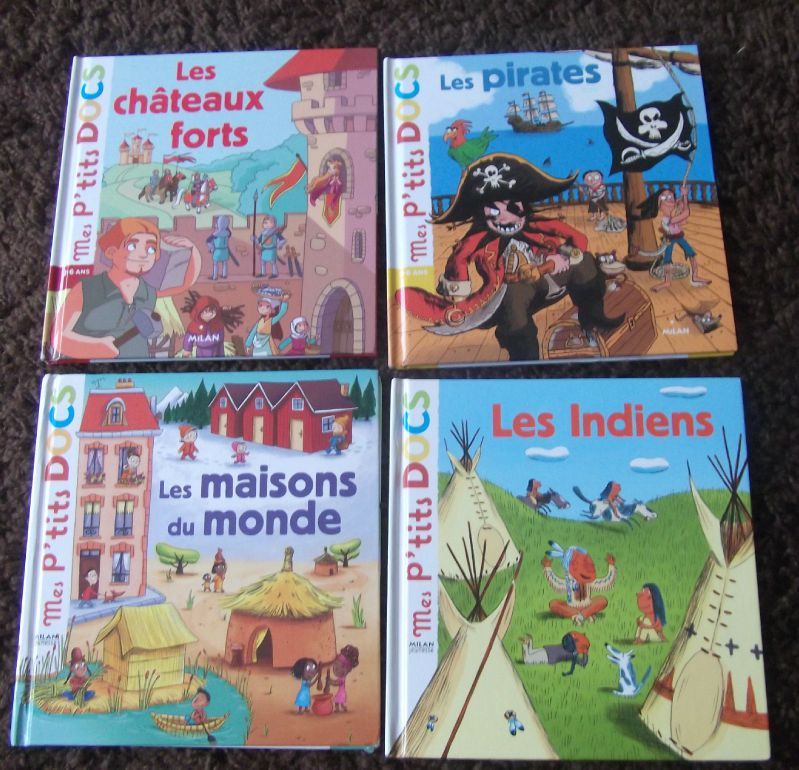 Collection Mes P Tits Docs Aux Editions Milan Jeunesse Madrassatoun