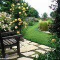 Le nouveau jardin de la roseraie de Morailles (2007)