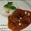 Curry de boeuf très parfumé
