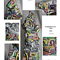 page 1 2014-TOTUM 85 SCHMIMBLOCK'S babel Gouache T7 sur Argile 39cm x 15 cm